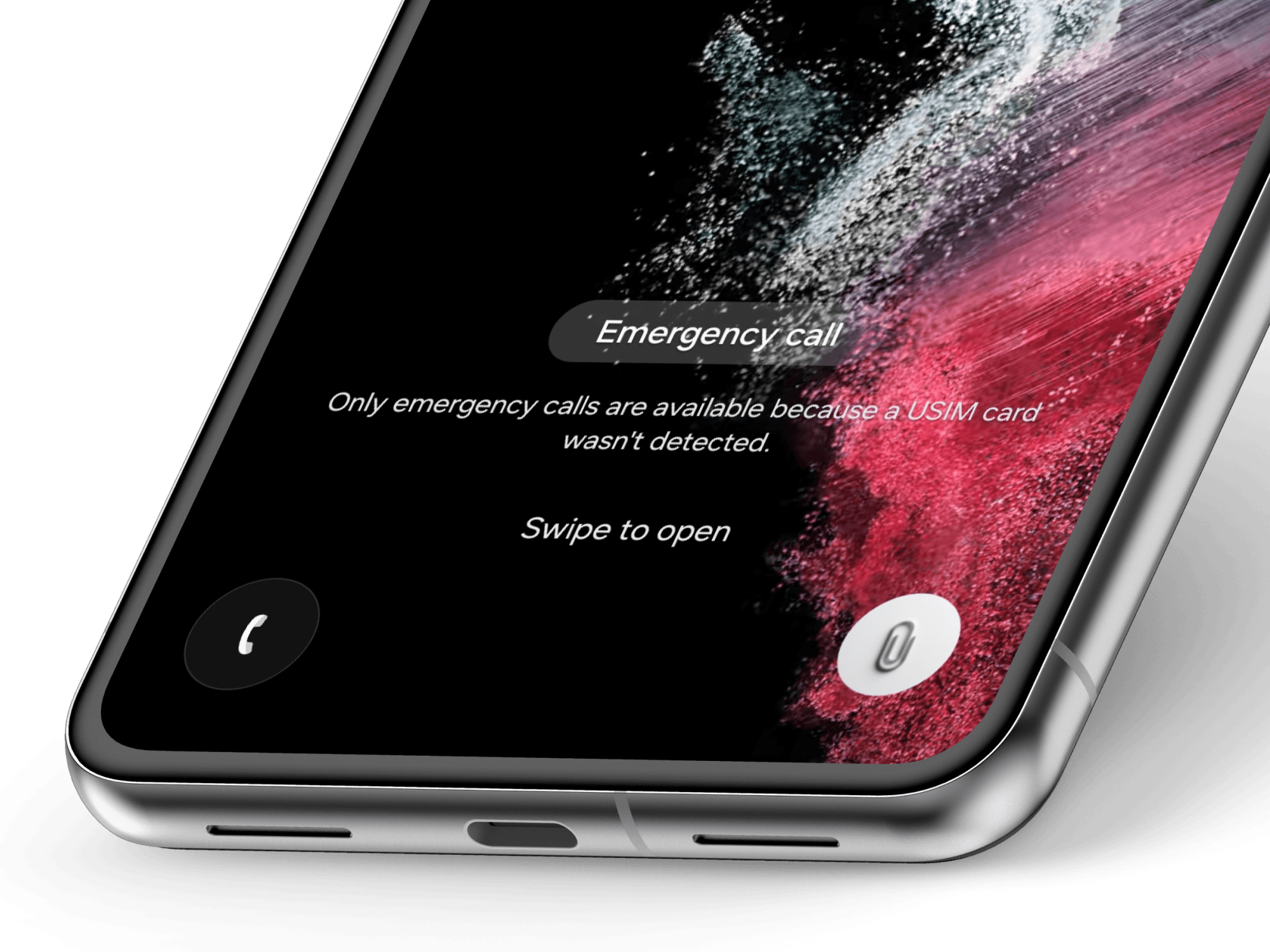 Android 잠금 화면에서 Clips 실행